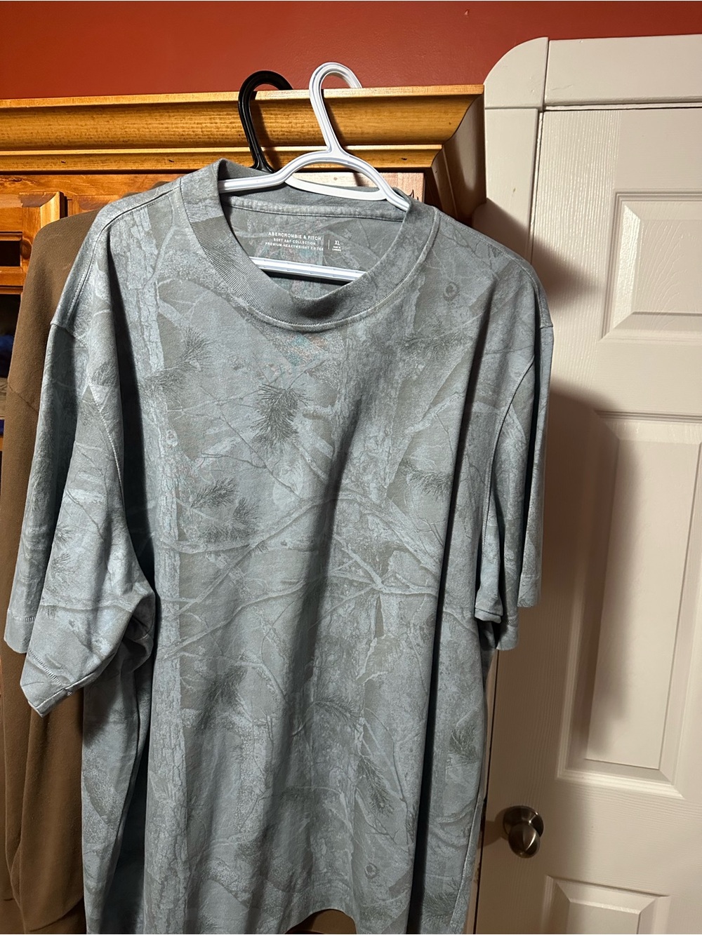 Men's Abercrombie blue camo